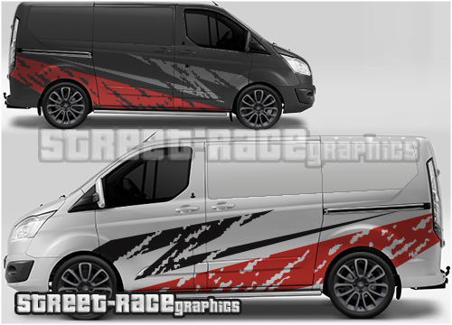 Ford Transit Custom rally 009 - mud splatter