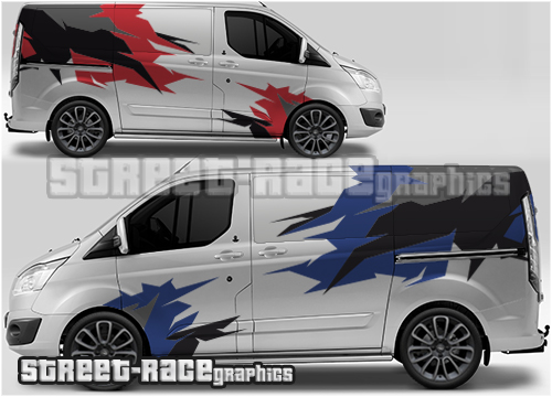 Ford Transit Custom rally 011- Camouflage