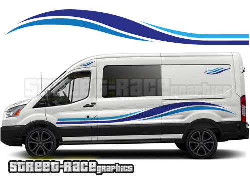 Ford Transit camper van graphics 007