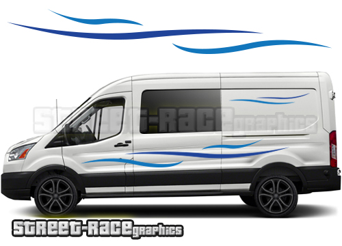 Ford Transit camper van graphics 008