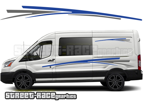 Ford Transit camper van graphics 009