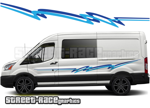 Ford Transit camper van graphics 010