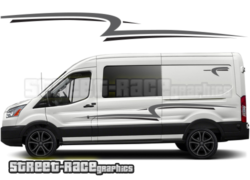 Ford Transit camper van graphics 013
