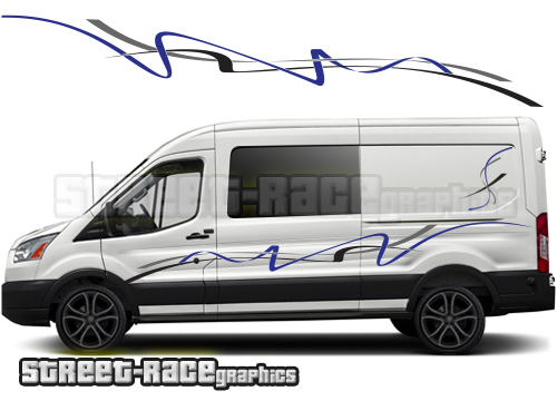 Ford Transit camper van graphics 018