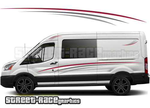 Ford Transit camper van graphics 019