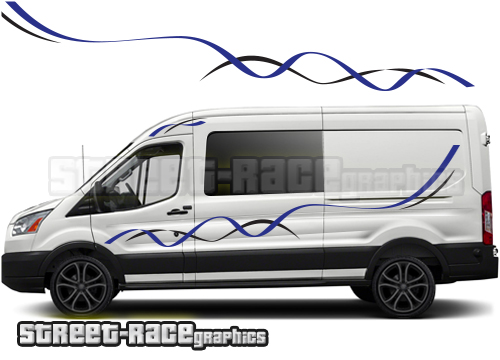 Ford Transit camper van graphics 020