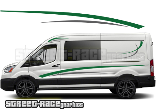 Ford Transit camper van graphics 022