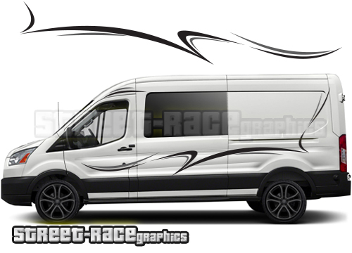 Ford Transit camper van graphics 024