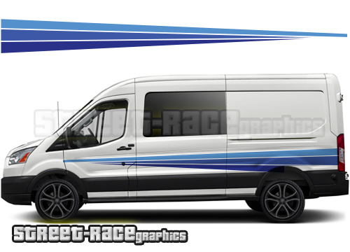 Ford Transit camper van graphics 025