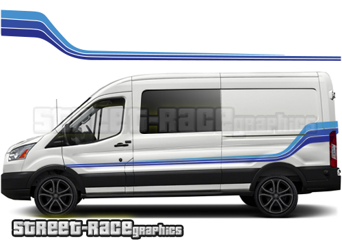 Ford Transit camper van graphics 027