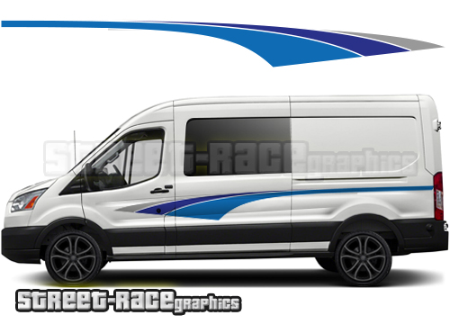 Ford Transit camper van graphics 028