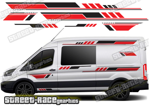 Ford Transit camper van graphics 030
