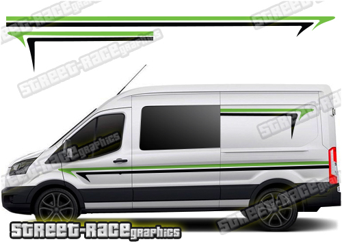 Ford Transit camper van graphics 032