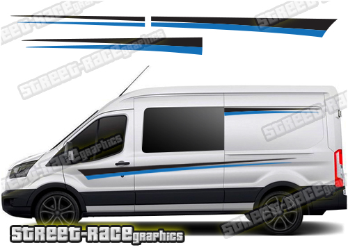 Ford Transit camper van graphics 034