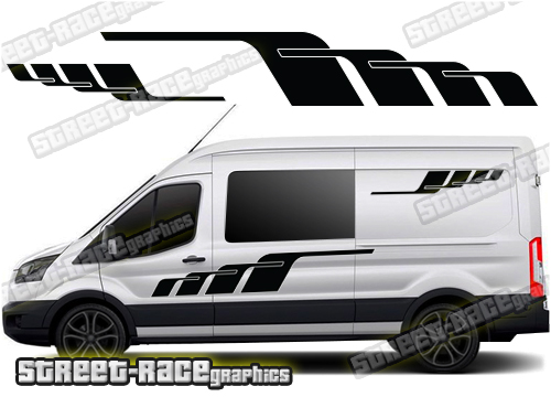 Ford Transit camper van graphics 035