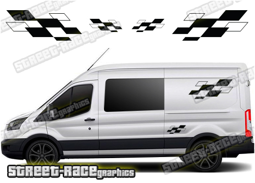 Ford Transit camper van graphics 039