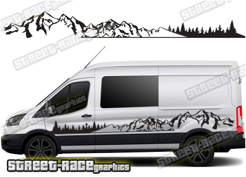 *SALE - READ DESCRIPTION - Ford Transit camper van graphics 050