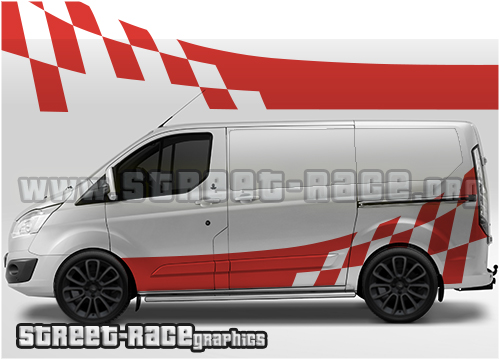 *SALE - READ DESCRIPTION - Transit Custom large side flags 010