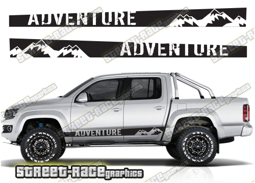 VW Amarok side stickers 003