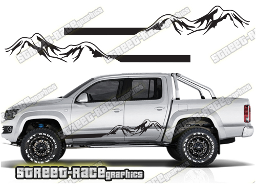 VW Amarok side stickers 004