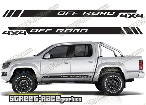 VW Amarok side stickers 006
