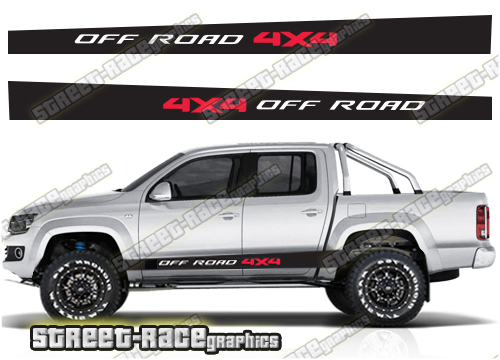 VW Amarok side stickers 007
