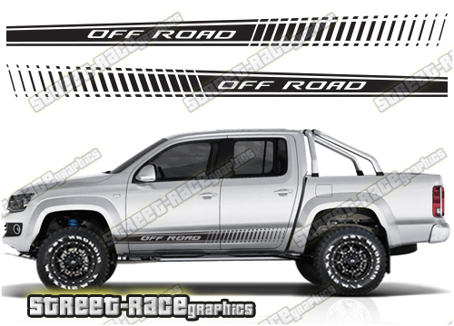 VW Amarok side stickers 013
