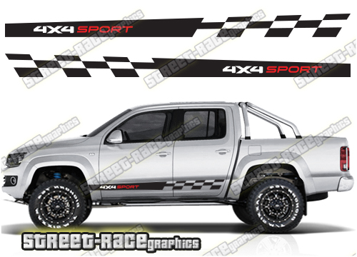 VW Amarok side stickers 015