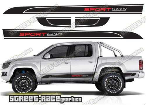 VW Amarok side stickers 016