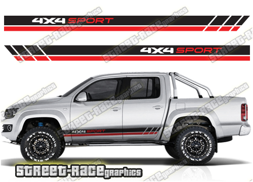 VW Amarok side stickers 017