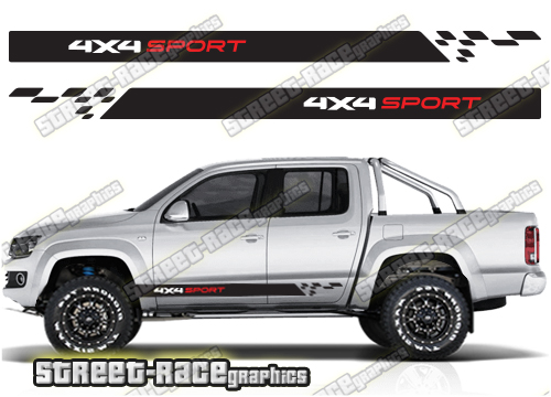 VW Amarok side stickers 018