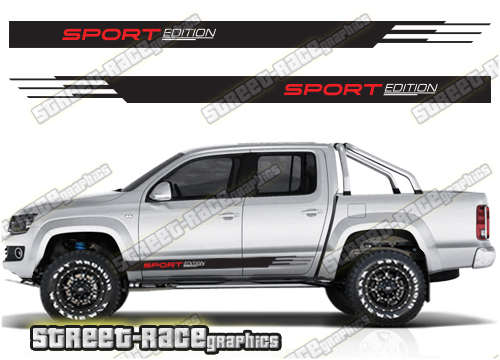 VW Amarok side stickers 022