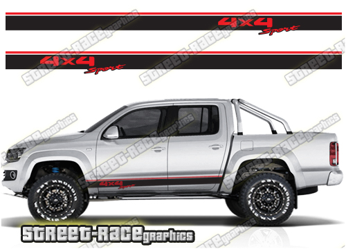 VW Amarok side stickers 023