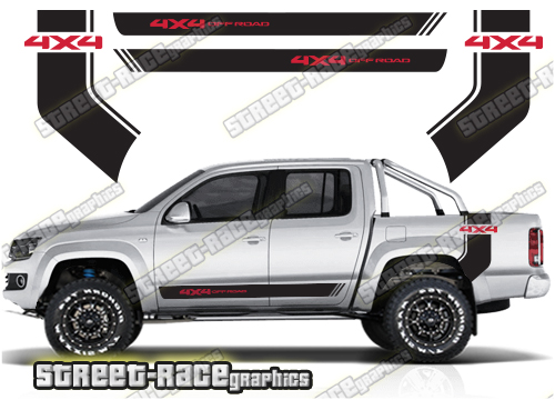 VW Amarok side stickers 025