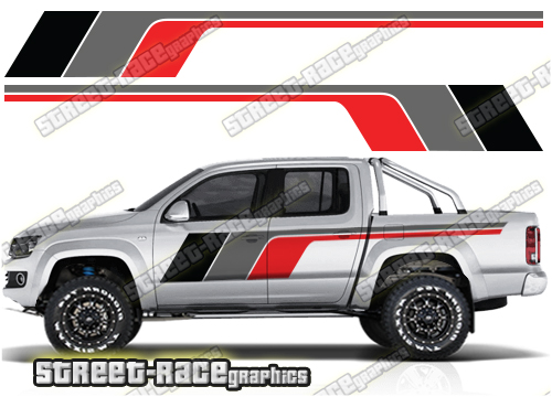 VW Amarok side stickers 028