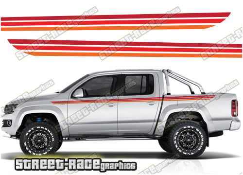 VW Amarok side stickers 030