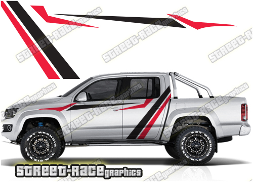 VW Amarok side stickers 032
