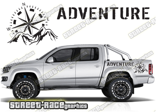VW Amarok side stickers 039