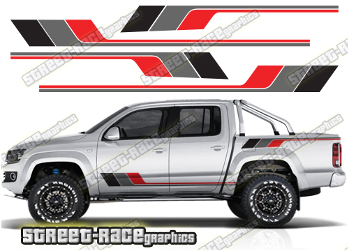 VW Amarok side stickers 040