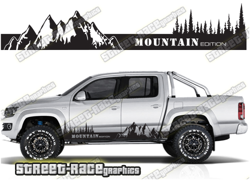 VW Amarok side stickers 042