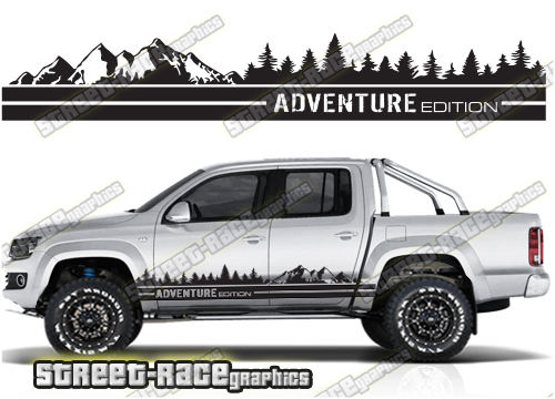 VW Amarok side stickers 043