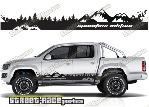 VW Amarok side stickers 044