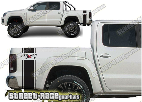 VW Amarok bed bands 002