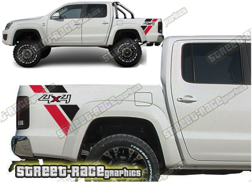 VW Amarok bed bands 006