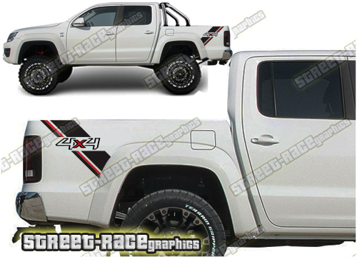 VW Amarok bed bands 007