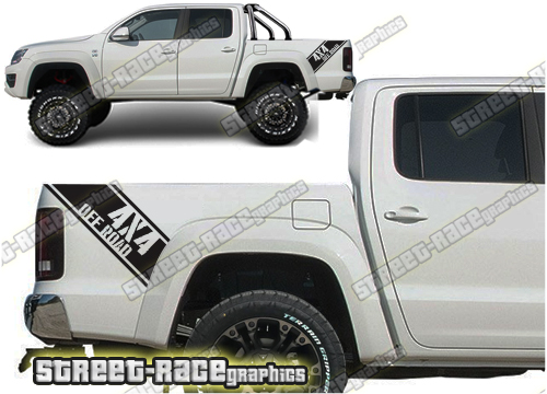 VW Amarok bed bands 009