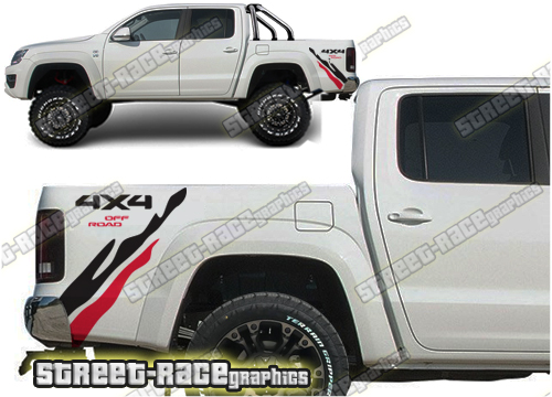 VW Amarok bed bands 011