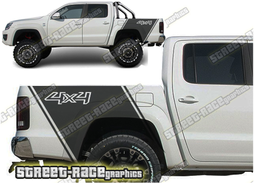 VW Amarok bed bands 012