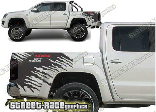 VW Amarok bed bands 018