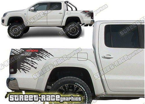 VW Amarok bed bands 019